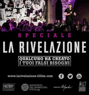 La Rivelazione il docu-film che svela il marketing sporco